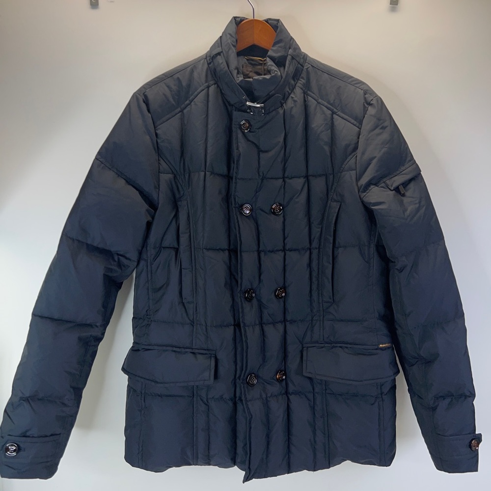 MooRER‎ SP-SIRO-KM Blue Double Breasted Goose Down Jacket